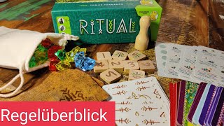 Ritual Strohmann Games 2024 Regelüberblick  kooperatives Brettspiel [upl. by Velasco43]