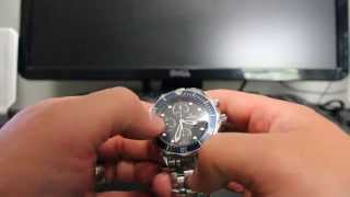 Omega Seamaster Chronograph 222580 Review [upl. by Mure456]