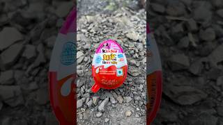 Kinder joy and red colour gems popsicle shorts kinderjoy [upl. by Riocard]