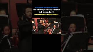 PREDEBUT 19 yo LUCY Shin Yechan playing Tchaikovsky Violin Concerto in D major Op 35 [upl. by Jonas]