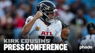 Kirk Cousins and AJ Terrell  Week 6 Postgame Press Conferences [upl. by Gabrielle]