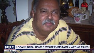 Woodbridge funeral home gives grieving family wrong ashes  FOX 5 DC [upl. by Komarek]