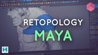 Retopology for Beginners in Maya [upl. by Slaby321]