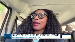 Karyn White returns to The Stage [upl. by Aisat]