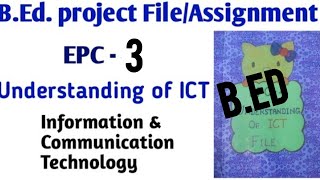 BEd Practicum EPC 3 Critical Understanding of ICT involving different Hardware and Software [upl. by Niwdog618]