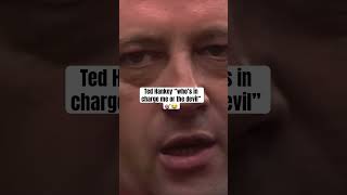 Ted Hankey “who’s in charge me or the devil” darts funny funnymoments swearing devil double11 [upl. by Sevik]