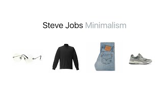 The Perfect Minimalist  Steve Jobs Minimalism [upl. by Yartnod]