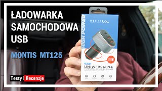 Uniwersalna ładowarka samochodowa USB Montis MT 125  Testy i Recenzja [upl. by Ahgiel]