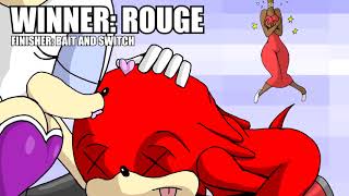 WAIFU WARS EP18 Rouge vs Okoye Harley Quinn vs Shantae [upl. by Eelimaj530]