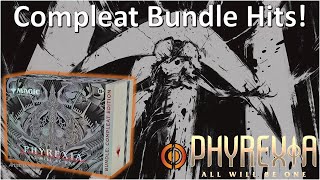 Sick Oil Slick Foils  Phyrexia All Will Be One Compleat Bundle Opening [upl. by Ajit919]