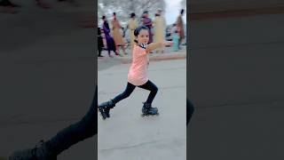 skating enjoy😱❤️ skating rollerskatingmusic musicgenre publicreaction [upl. by Fritze]