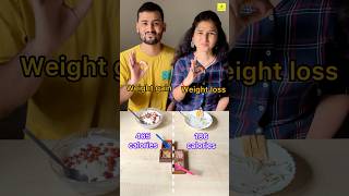 Weight loss and weight gain recipes diettips weightloss weightgain shorts dietplan ytshorts [upl. by Anaibaf]