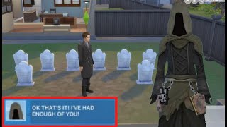 Killing my sims in Sims 4 until the Grim Reaper have had enough 😂🤦‍♂️🤷‍♂️ [upl. by Attalanta]