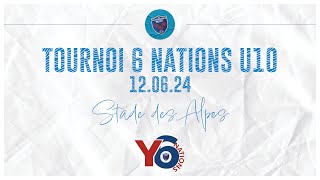 Tournoi 6 nations U10  120624  Stade des Alpes [upl. by Ziom]