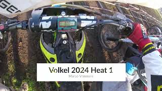 VOLKEL 2024 Maiscross Heat 1 pitbike schakel brommers [upl. by Wobniar]