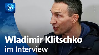 Wladimir Klitschko im Interview [upl. by Odlanier]