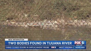 Two bodies found in Tijuana River Channel [upl. by Aynod]