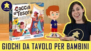 Caccia al Tesoro  Gioco in scatola per bambini 6  Clementoni [upl. by Atisor]