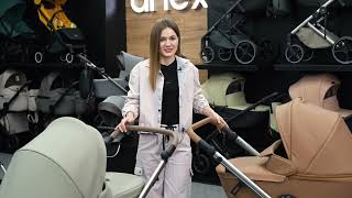 Сравнительный обзор anex eli и anex etype pram babystrollers коляска anex [upl. by Riess]