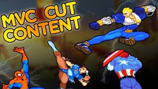 The Cut Content of Marvel vs Capcom [upl. by Yruj]