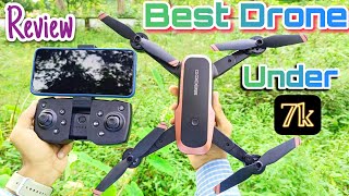 Under 7k Best Drone Review  Definitely Buy This Drone  90° Remotely Adjustable Camera Drone [upl. by Anilrats]