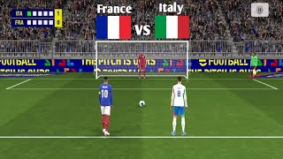 👉France vs Italy full match Highlights  FRA vs ITA penalty shootout⚽ [upl. by Rambert]