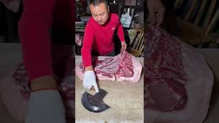 Pork cut  The best piece of meat  Slicing Pork  fresh pork pig Nov 15 [upl. by Nrevel]