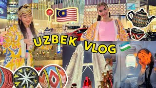 UZBEK VLOG 🇺🇿  Syuardessa sayohati  O’zbekcha style  Malayziya 🇲🇾📍 [upl. by Selby]