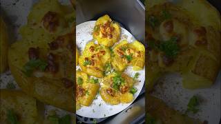 Air Fried Smashed Potatoes ✨ smashedpotatoes airfryerrecipes airfryer cosori [upl. by Mohandis]