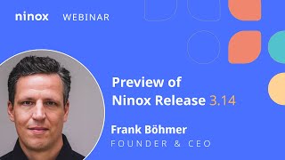 Release Preview Webinar Ninox 314 [upl. by Sand495]