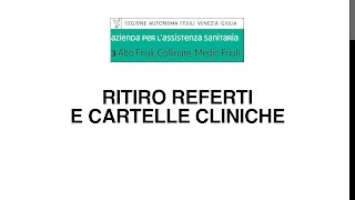 Ritiro Referti e Cartelle Cliniche [upl. by Roel172]