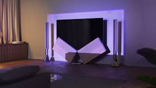 Beolab 28 speakers and Beovision Harmony TV an immersive cinematic experience [upl. by Cristionna439]