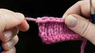 How To Neaten The Last Stitch of Your BindOff Flat Knitting [upl. by Monroy933]