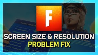 How To Fix Screen Size amp Resolution Issues in Fortnite [upl. by Petronia]