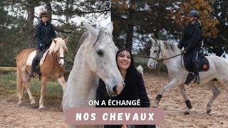 ON A ÉCHANGÉ NOS CHEVAUX C’était fun [upl. by Lyndsay626]