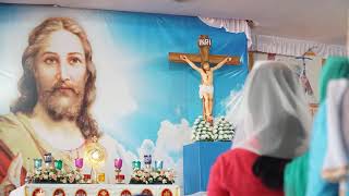 Nakuabudu Yesu katika Hostia  Catholic Adoration Song with Lyrics [upl. by Hinkel]