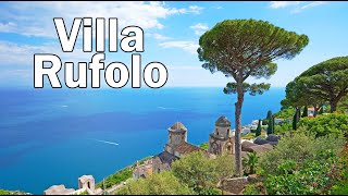 Villa Rufolo walking tour Italy Vlog 9 [upl. by Dionne]