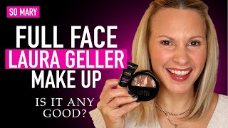 🤩 Laura Geller Full Face Makeup Tutorial  Best Beauty Products  Skin Obsessed Mary [upl. by Enamrej754]