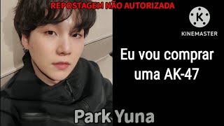 Ligação BTS A AK47 DO YOONGI Park Yuna [upl. by Ytsenoh]