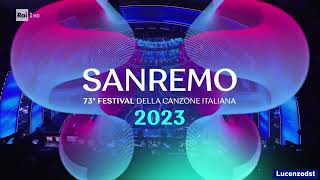 Sanremo 2023  Sigla Jingle dapertura [upl. by Godard]