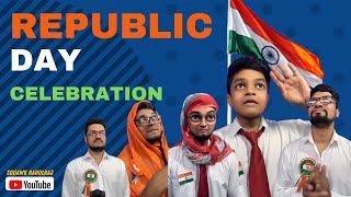 Republic day celebration at school scenario  squawkrahulraj [upl. by Lola]