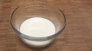 Easy Homemade Crème Fraîche recipe [upl. by Eecal]