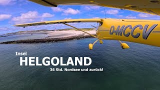 Sagenhafter Anflug über der Nordsee  Kurzurlaub Helgoland [upl. by Elauqsap974]