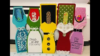 Cute DIY Dress Nail File Holder [upl. by Mahalia]