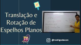 Aula 04  Translação e Rotação de Espelhos Planos [upl. by Munster]