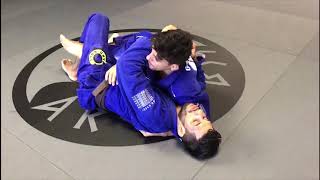 ARMLOCK PARTINDO DA MEIAGUARDA  ARMBAR FROM HALF GUARD  LÍVIO RIBEIRO [upl. by Farver]