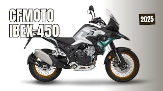 2025 New Motorcycle CFMoto IBEX 450 Review [upl. by Glorianna]