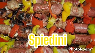 Spiedini di carne semplici e veloci ottimi per la grigliata carne brace [upl. by Lig939]