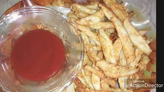 Besan Coated french fries ll besan chips recipe ll Besan wali chips recipe in urdu ll finger chips [upl. by Etteniotnna]