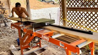 WoodMizer Edger In Action [upl. by Harewood]